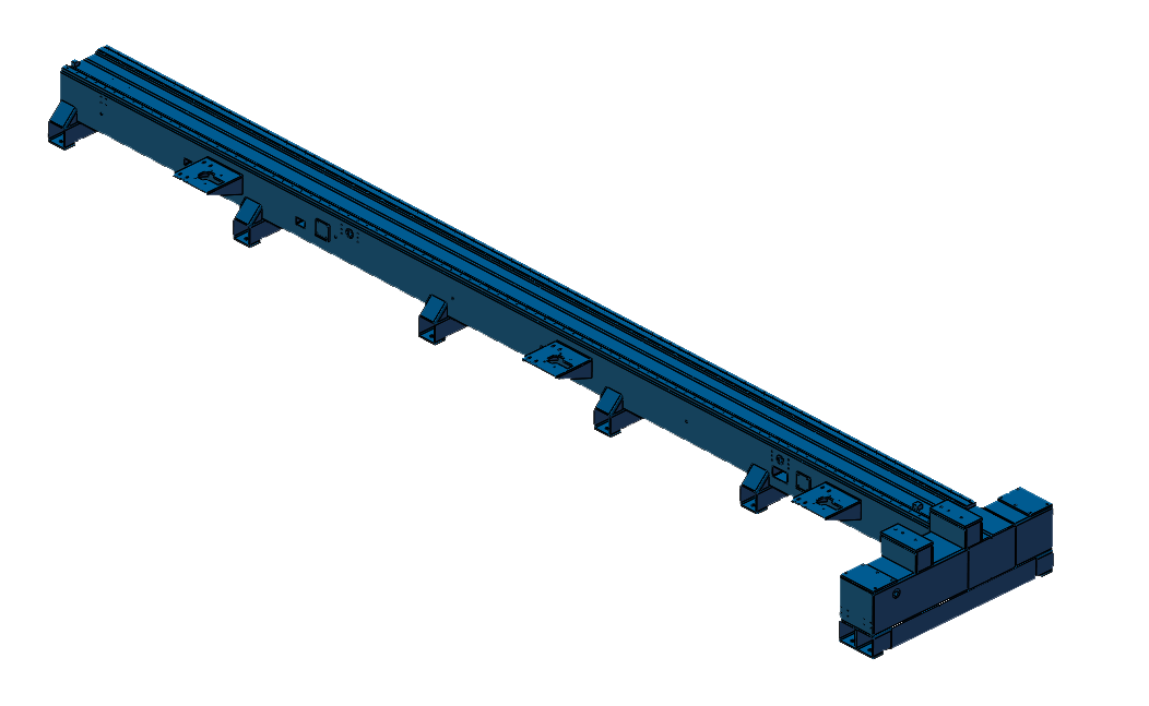 Structura mașinii de tăiat metal cu laser cnc