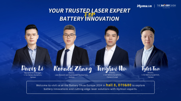 The Battery Show Europe 2024: Hymson vă invită să explorați soluții laser pentru inovarea bateriilor