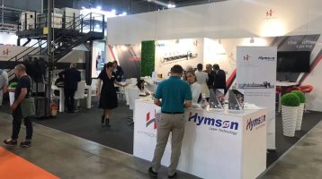 Bazat pe lume, Hymson a debutat la LAMIERA, expoziția italiană de prelucrare a tablei!